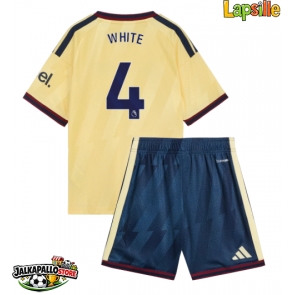 Arsenal Ben White #4 Kolmaspaita Lapsille 2026-27 Lyhythihainen (+ shortsit)
